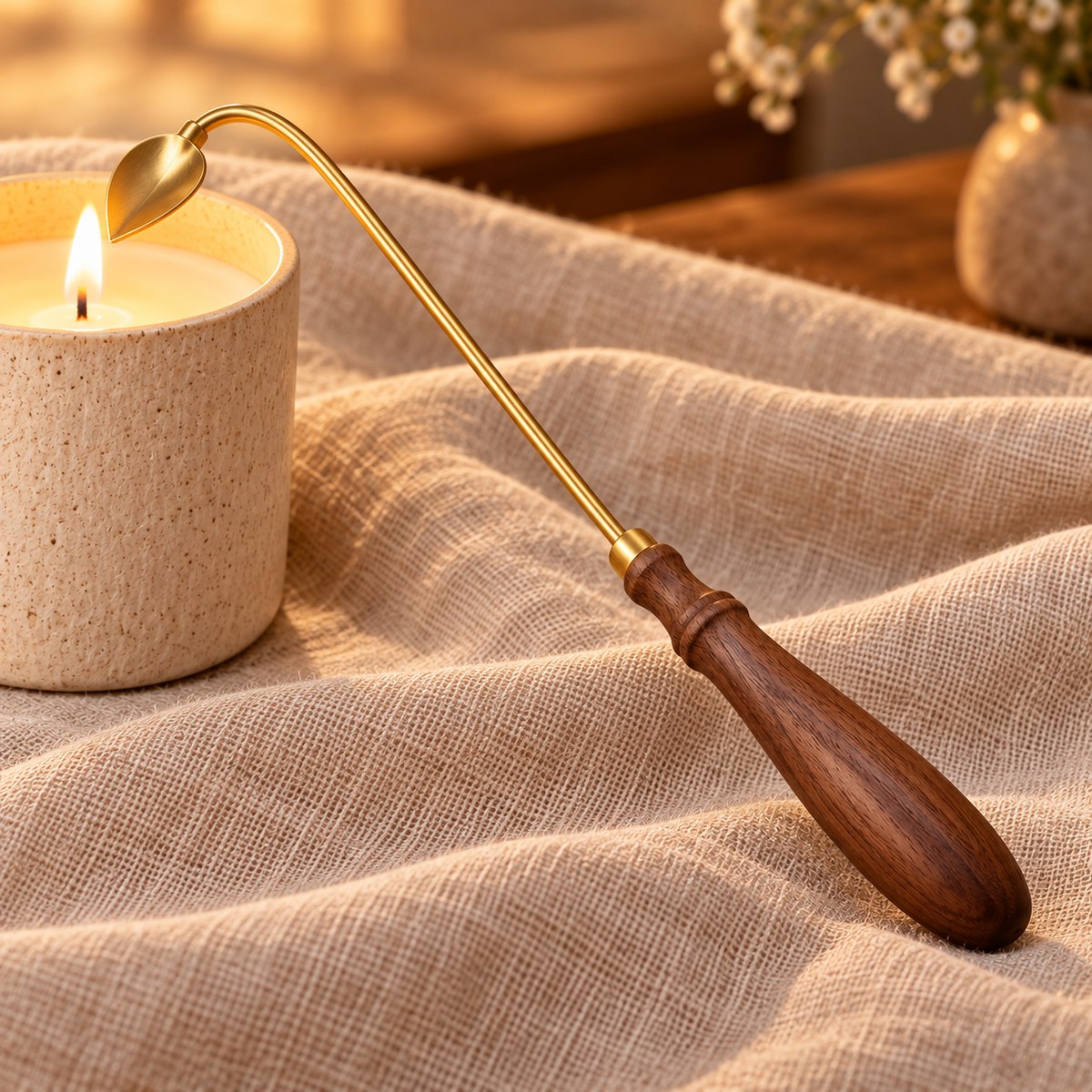 Stillwater Brass Wick Dipper — product detail