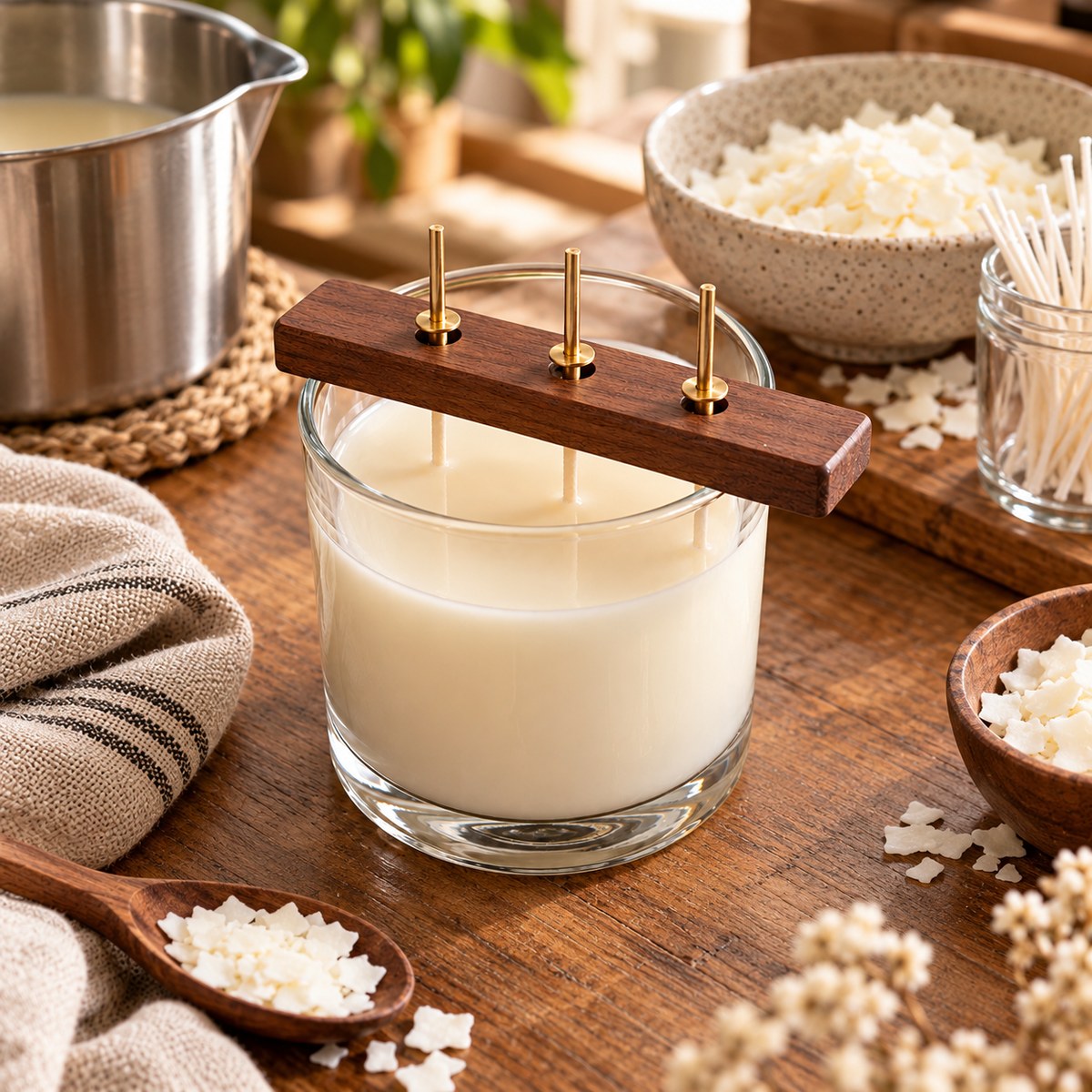 Wickcraft Candle Wick Centering Kit — alternate lifestyle view